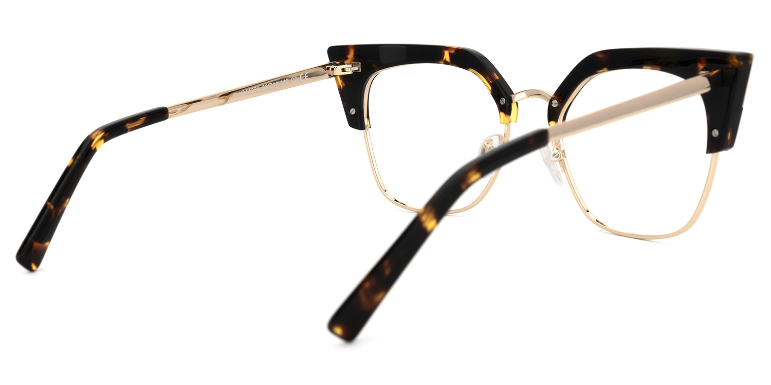 Vashtie Cateye Tortoise Glasses  | ZEELOOL UK3