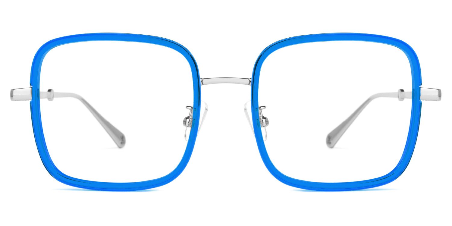 Ozzy Square Blue Glasses | ZEELOOL UK0