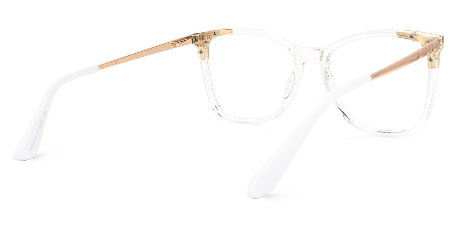 Rokea Square Clear Glasses | ZEELOOL UK3