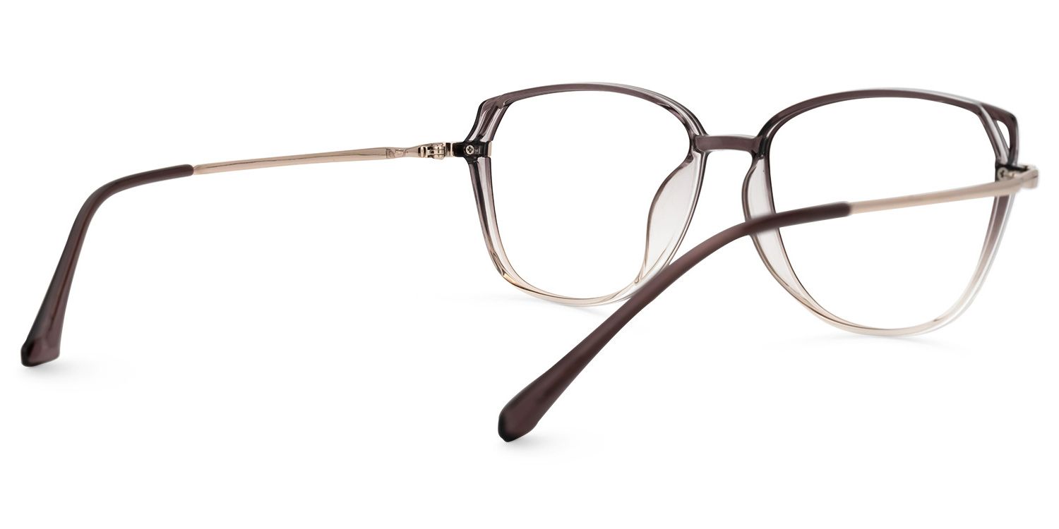Haygood Cateye Purple Glasses | ZEELOOL UK3
