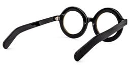 Calhoun Round Black Glasses4