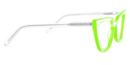 Yosef Green Cat eye Glasses1