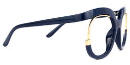 Darice Dark-Blue Round Glasses2