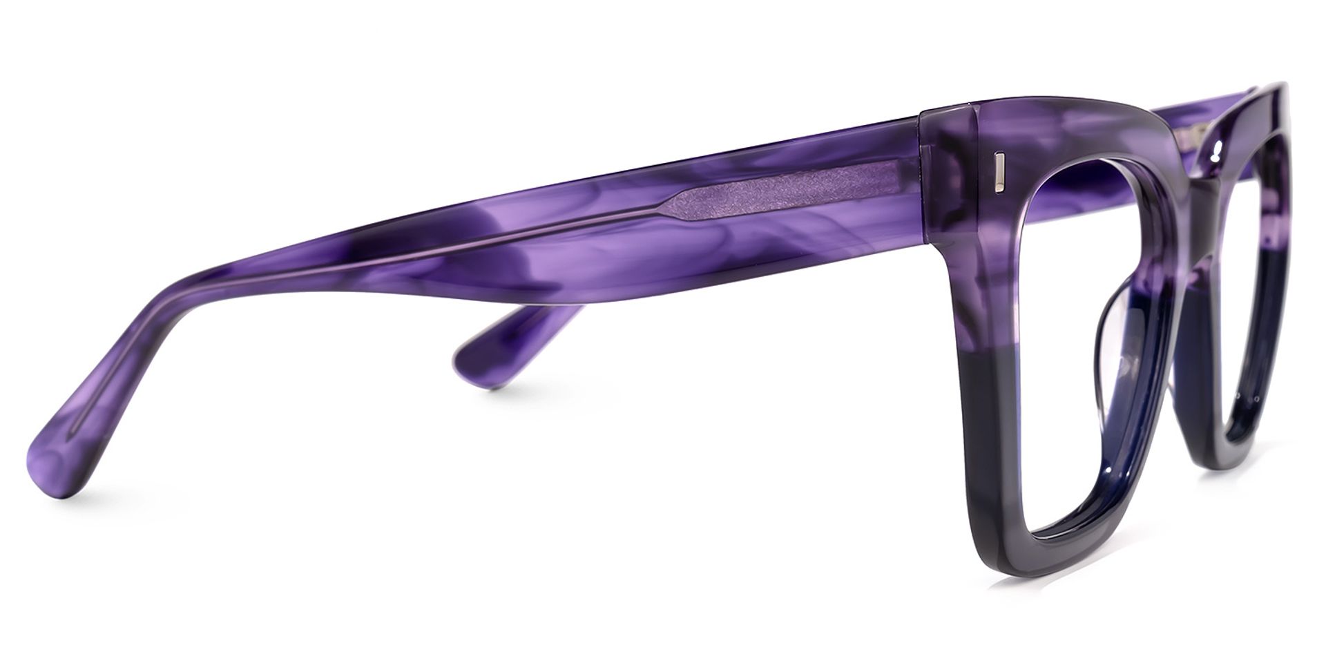 Kathya Square Purple Eyeglasses & Glasses Frames2