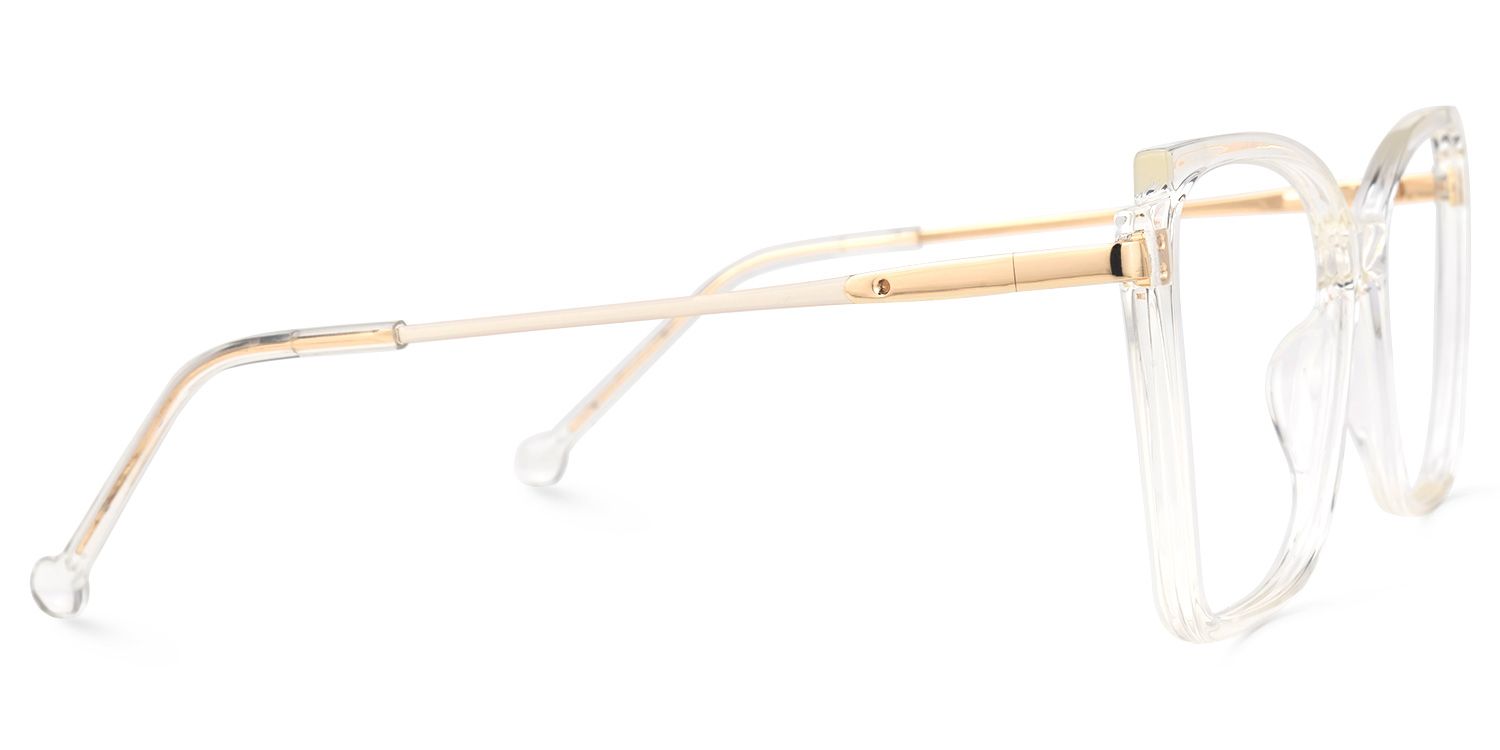 Blount Square Clear Glasses | ZEELOOL UK2