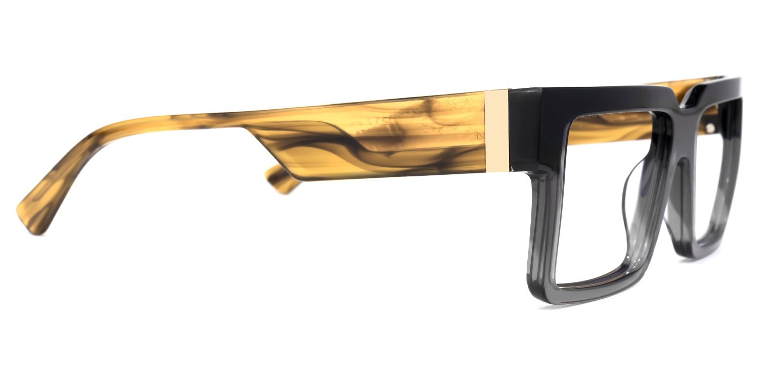 Palacious Square Two-Tone Glasses | ZEELOOL UK2
