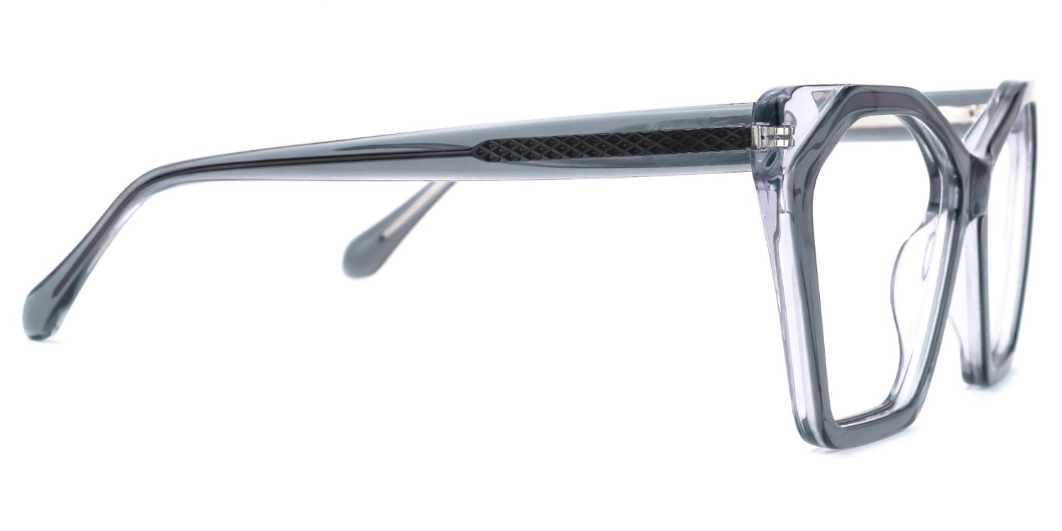 Sprouse Cateye Gray Glasses | ZEELOOL UK2