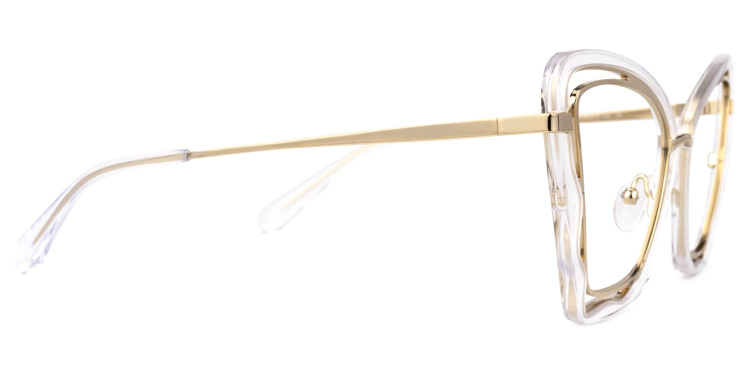Mayers Cateye Clear Glasses | ZEELOOL UK2