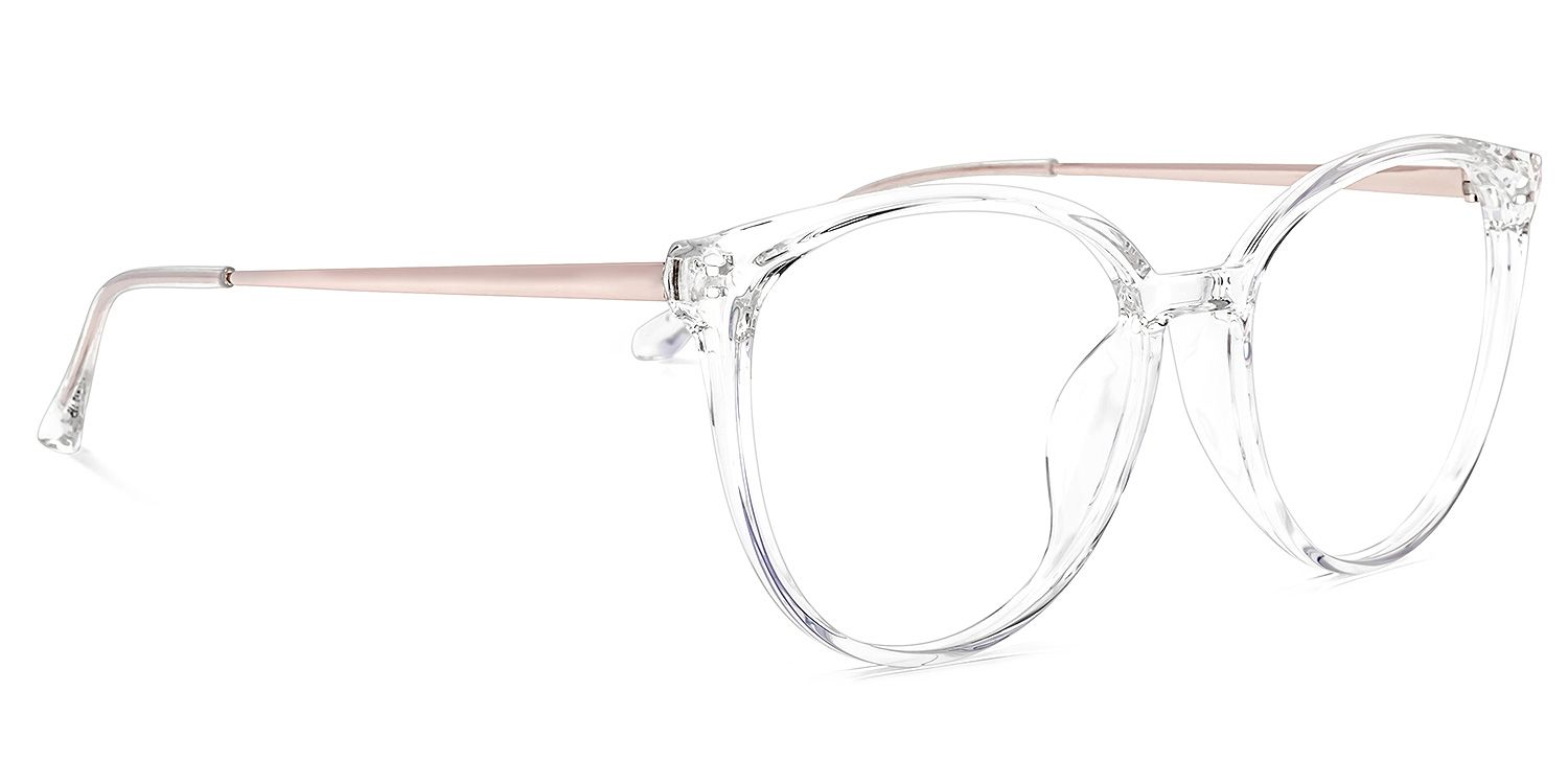 Omar Cateye Clear Glasses | ZEELOOL UK2