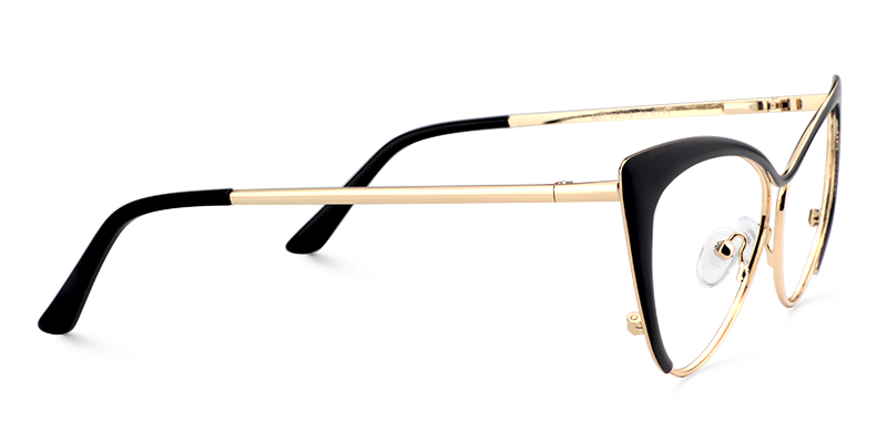 Cateye Black Glasses | ZEELOOL UK4