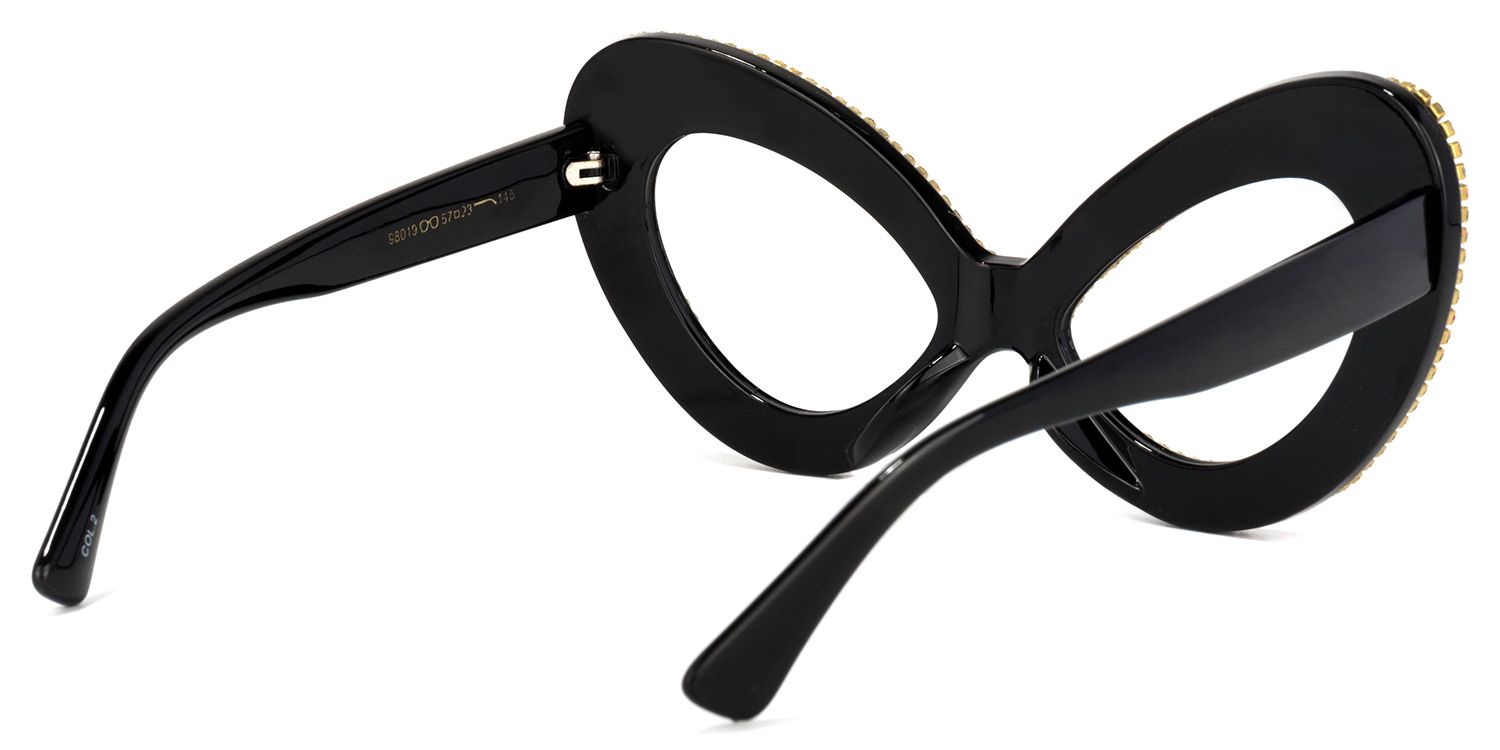 Poppy Cateye Colorful Glasses | ZEELOOL UK4