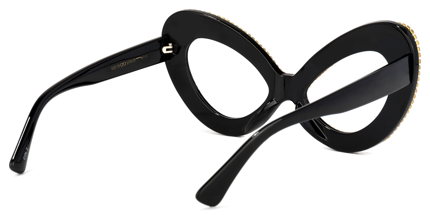 Poppy Cateye Colorful Glasses | ZEELOOL UK4