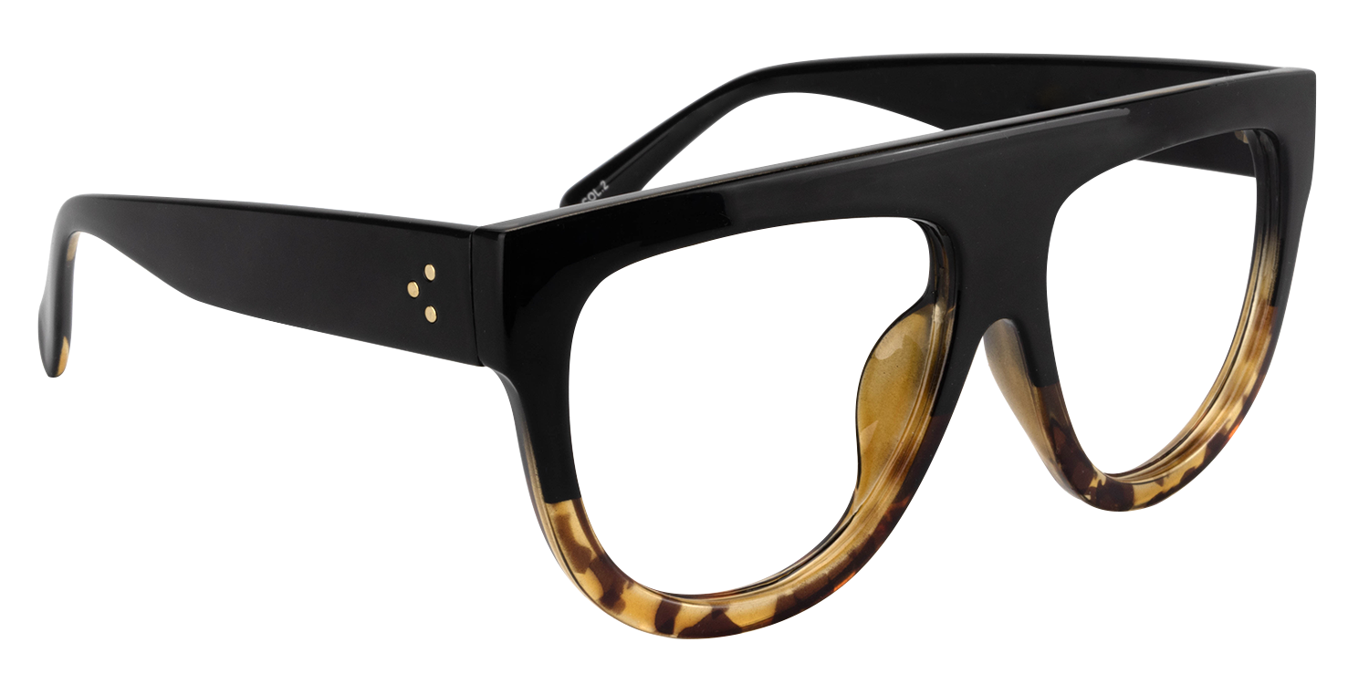 Jay Black Dark Tortoise Eyeglasses | ZEELOOL UK3