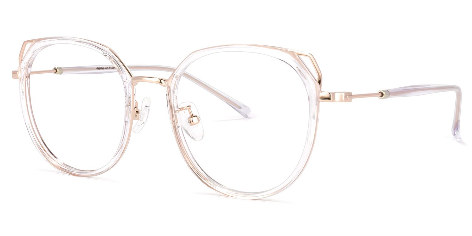 Ofelia Cateye Clear Glasses | ZEELOOL UK1
