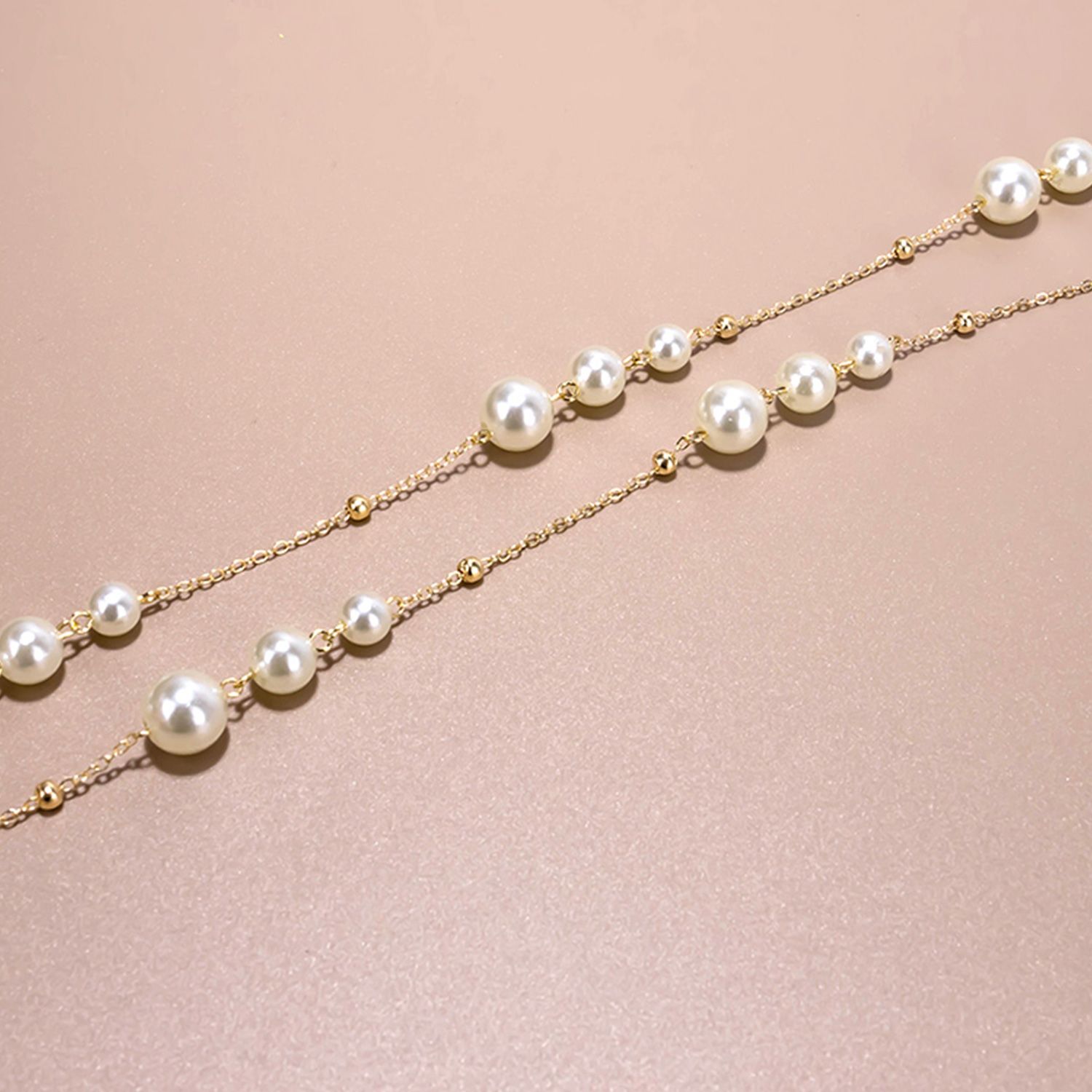 Stylish Simple Pearl Eyeglasses Chain | ZEELOOL UK1