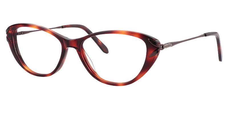 Bella Cat Eye Tortoise Glasses  | ZEELOOL UK3
