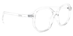 Rylee Geometric Clear Glasses2