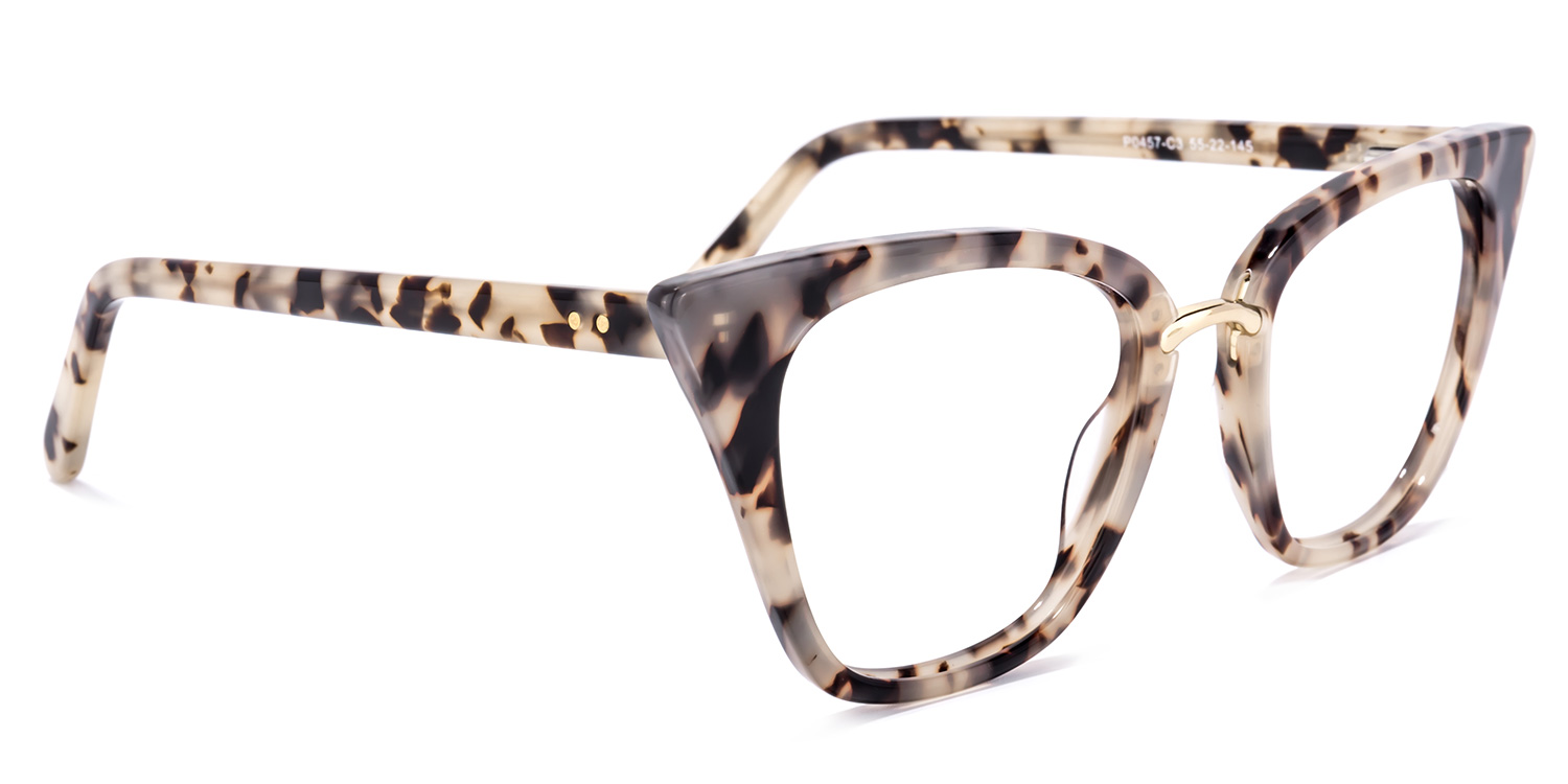 Martha Cat Eye Tortoise Glasses | ZEELOOL UK2