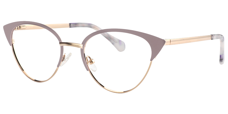 Nelly Cat Eye Pink Glasses | ZEELOOL UK3