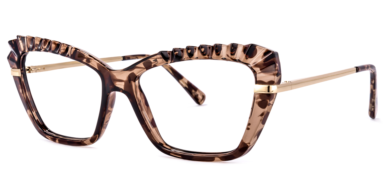 Sophie Cateye Floral Glasses | ZEELOOL UK1
