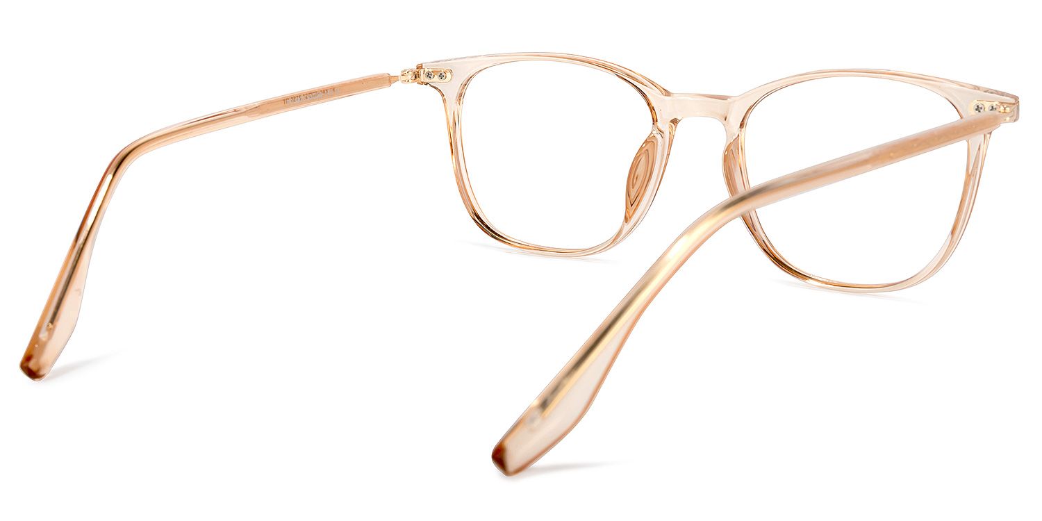 Wilfred Square Beige Glasses | ZEELOOL UK4