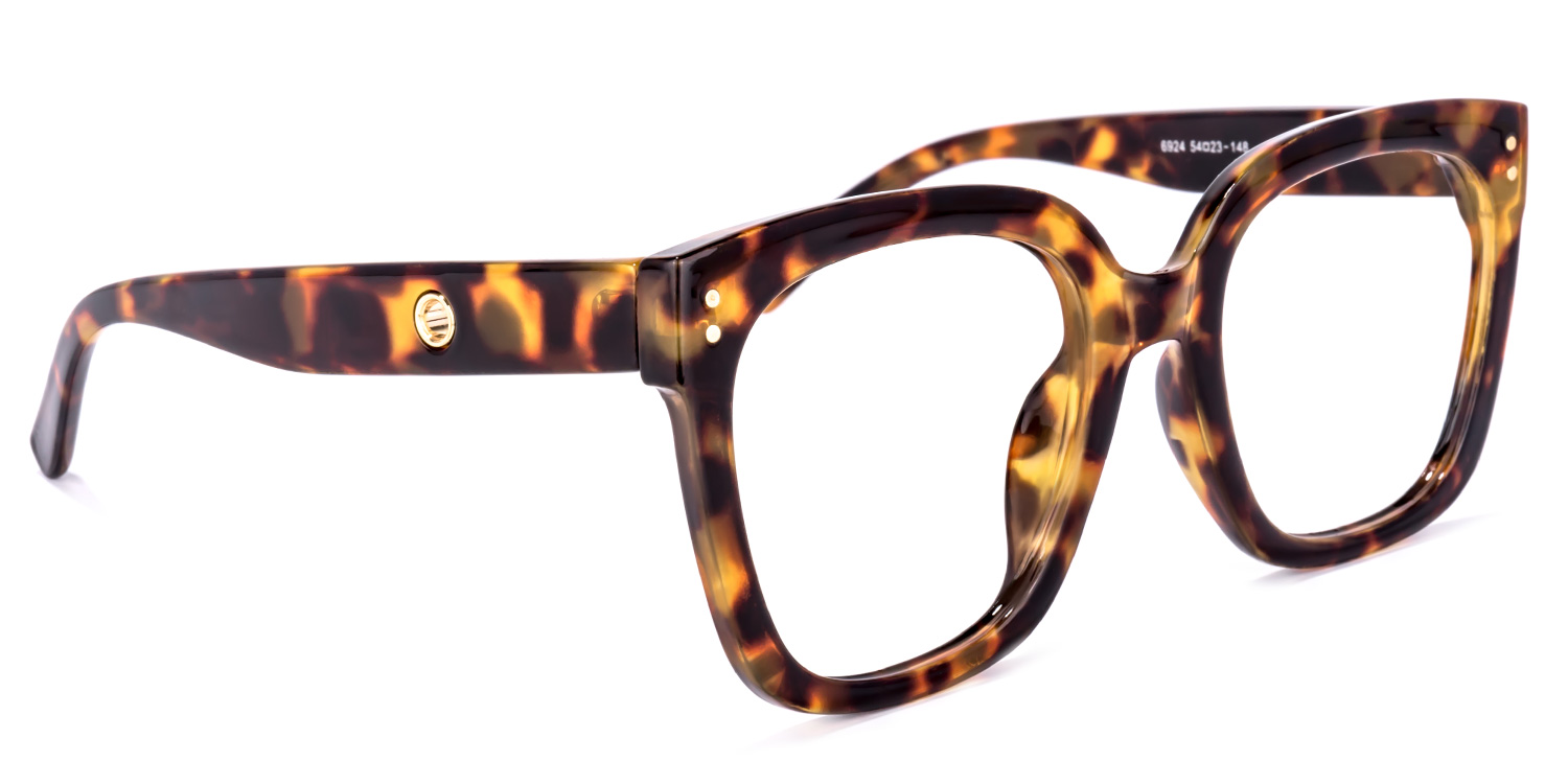 Wolfgang Square Tortoise Glasses | ZEELOOL UK2