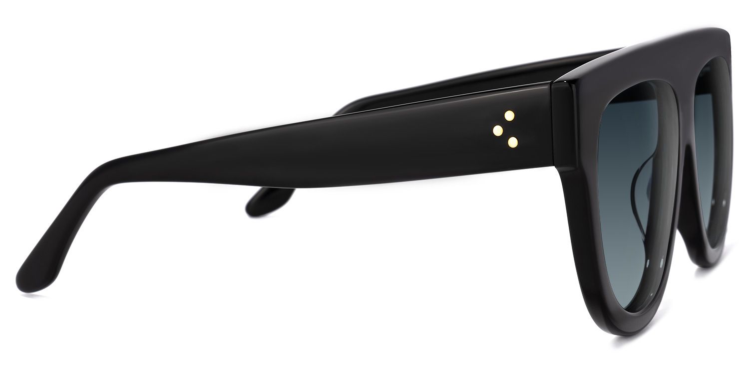 Jules Black Sunglasses | ZEELOOL UK2