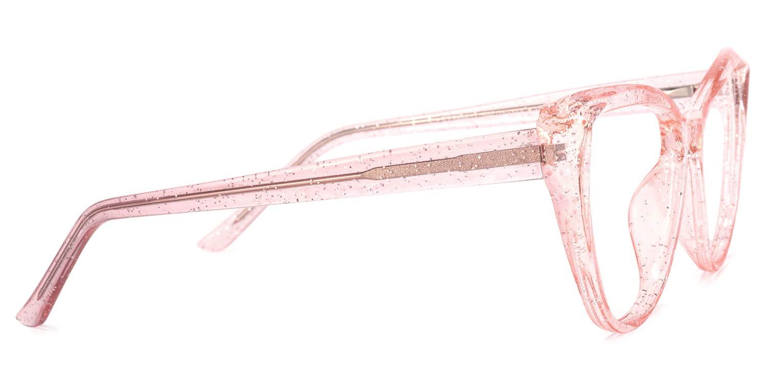 Tarun Cateye Pink Glasses | ZEELOOL UK3