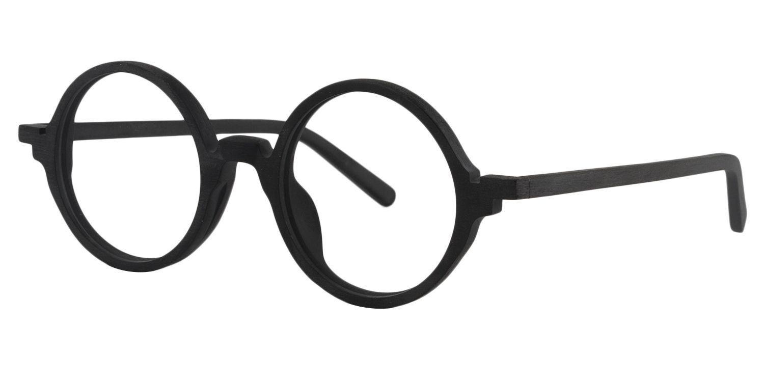Round Black Glasses | ZEELOOL UK3