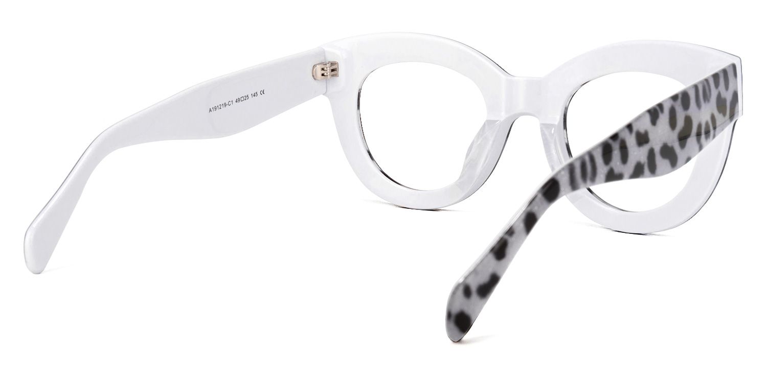 Torres Gray-Leopard Cat Eye Glasses with Wide Frames4