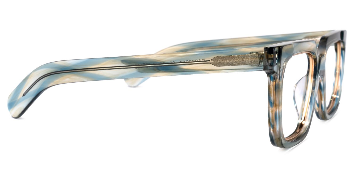 Pitts Square Light-Blue Glasses | ZEELOOL UK3