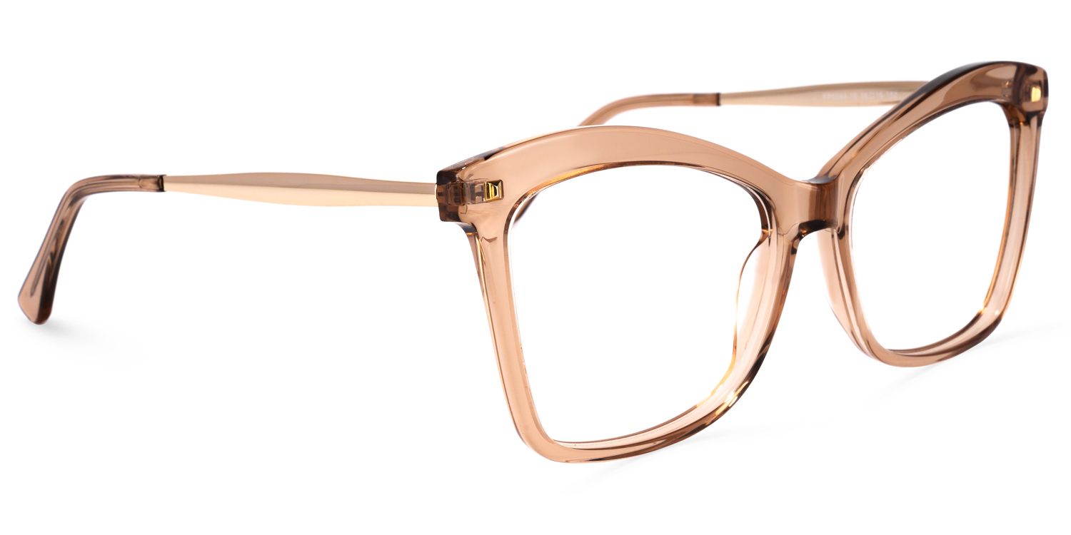 Isaebella Butterfly Beige Frame Glasses | Zeelool2
