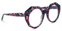 Bogar Geometric Floral Glasses2