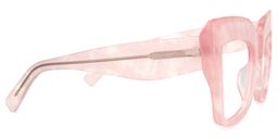 Charmaine Cat Eye Pink Pearlescent Glasses3