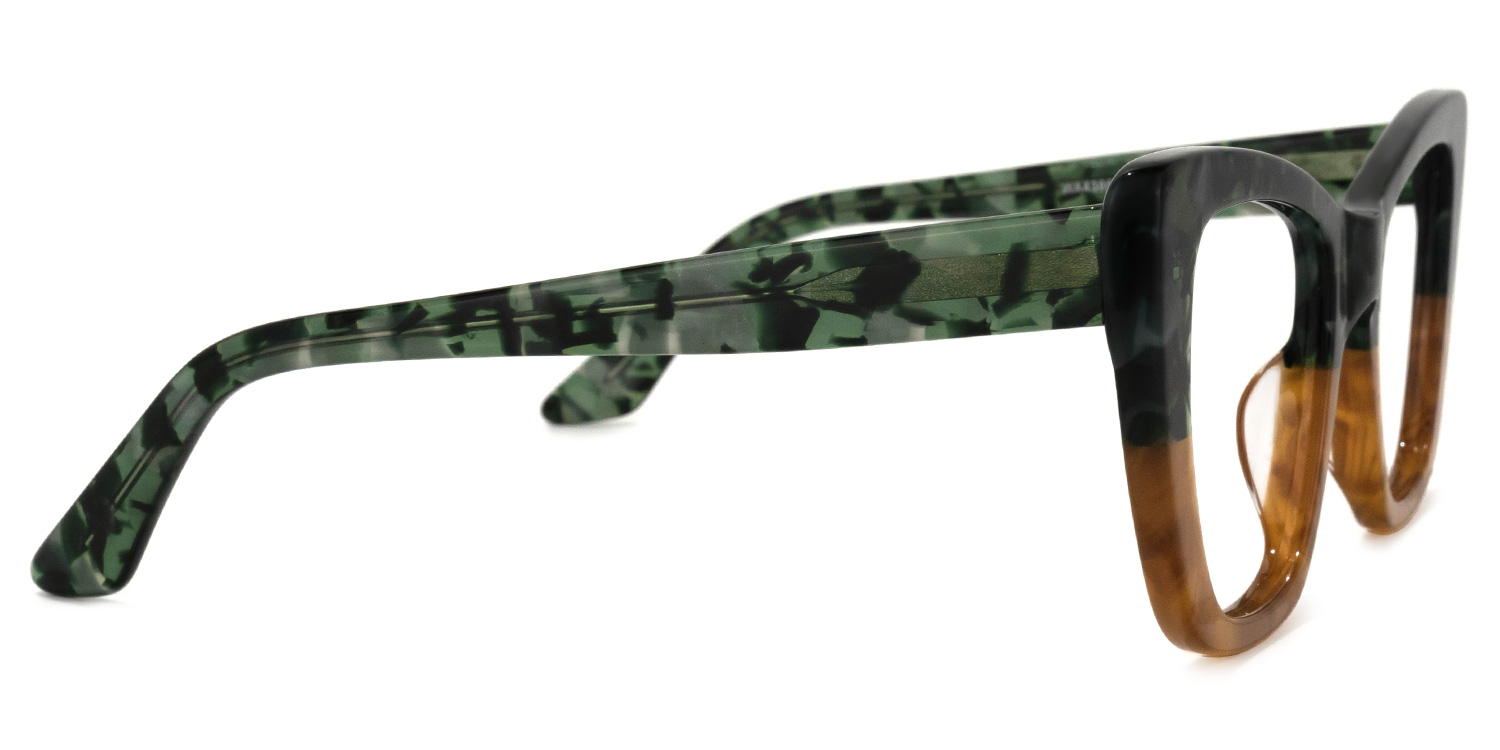 Lewis Cateye Two-Tone Glasses | ZEELOOL UK3