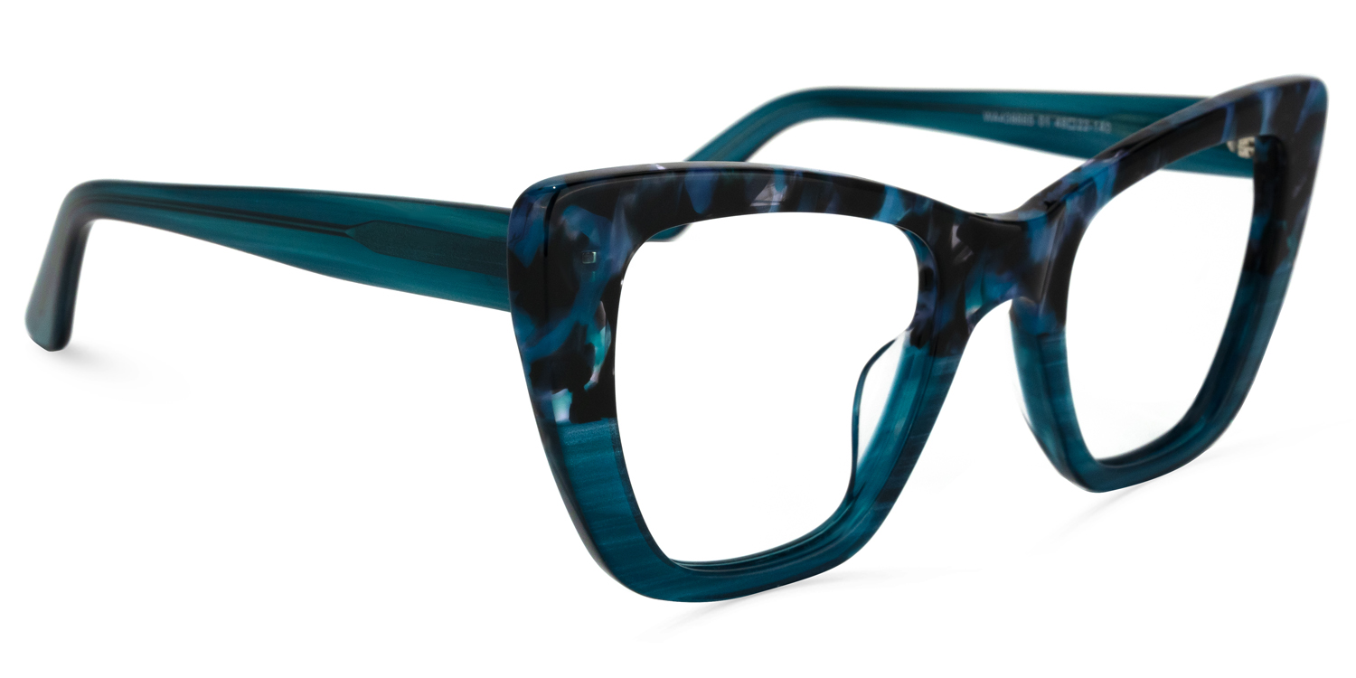 Lewis Cateye Blue Glasses | ZEELOOL UK2