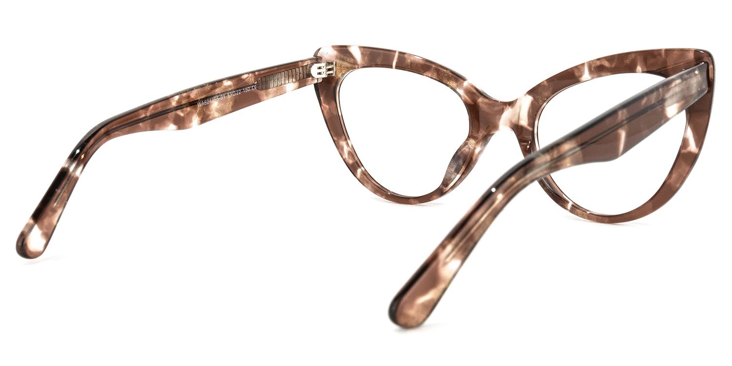 Stjules Cateye Brown Glasses | ZEELOOL UK4
