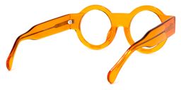 Hardnett Round Orange Glasses4