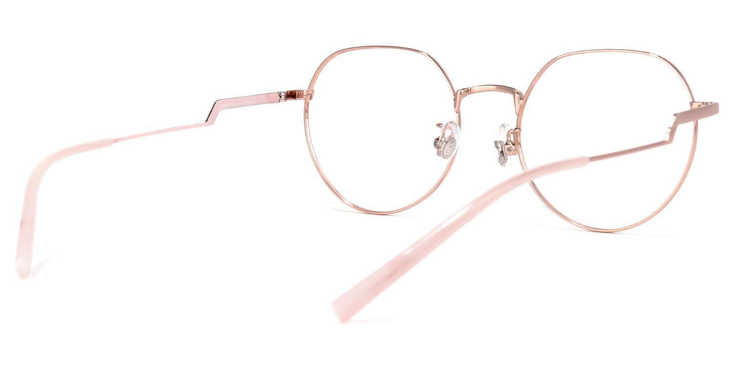 Tiffany Round Pink Glasses4