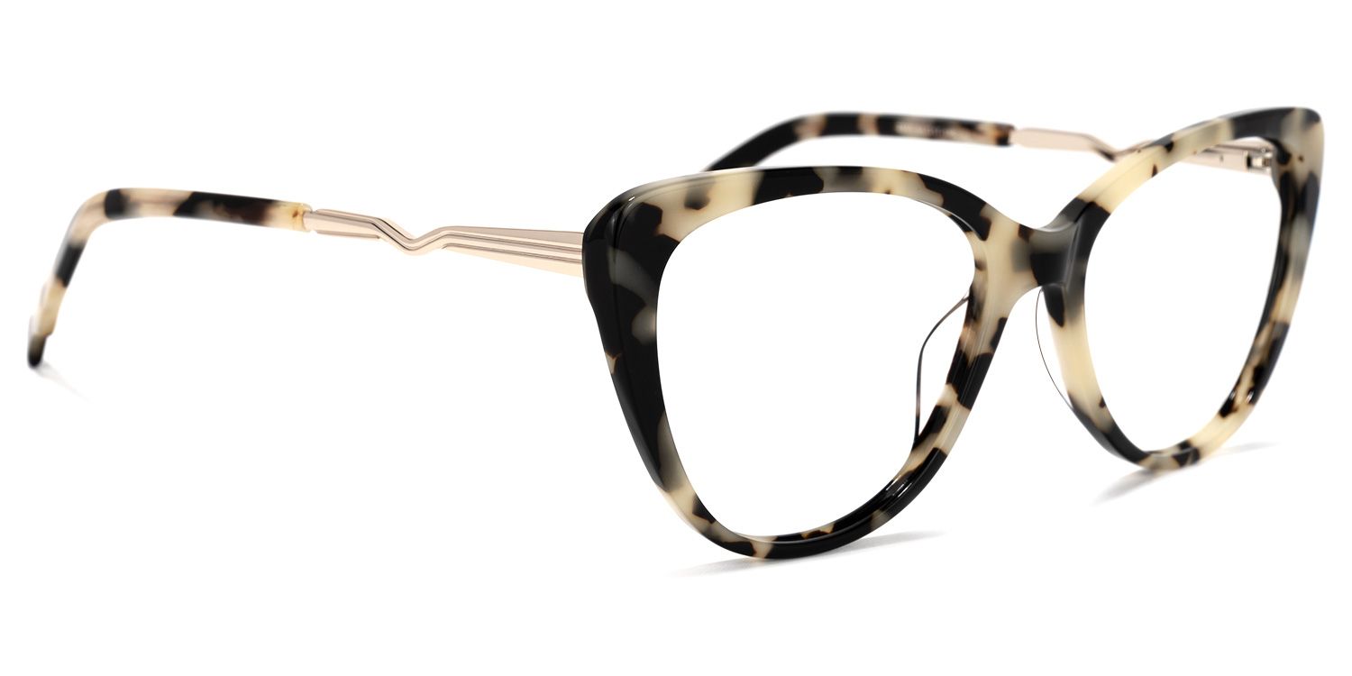 Amena Cateye Light-Tortoise Glasses | ZEELOOL UK2
