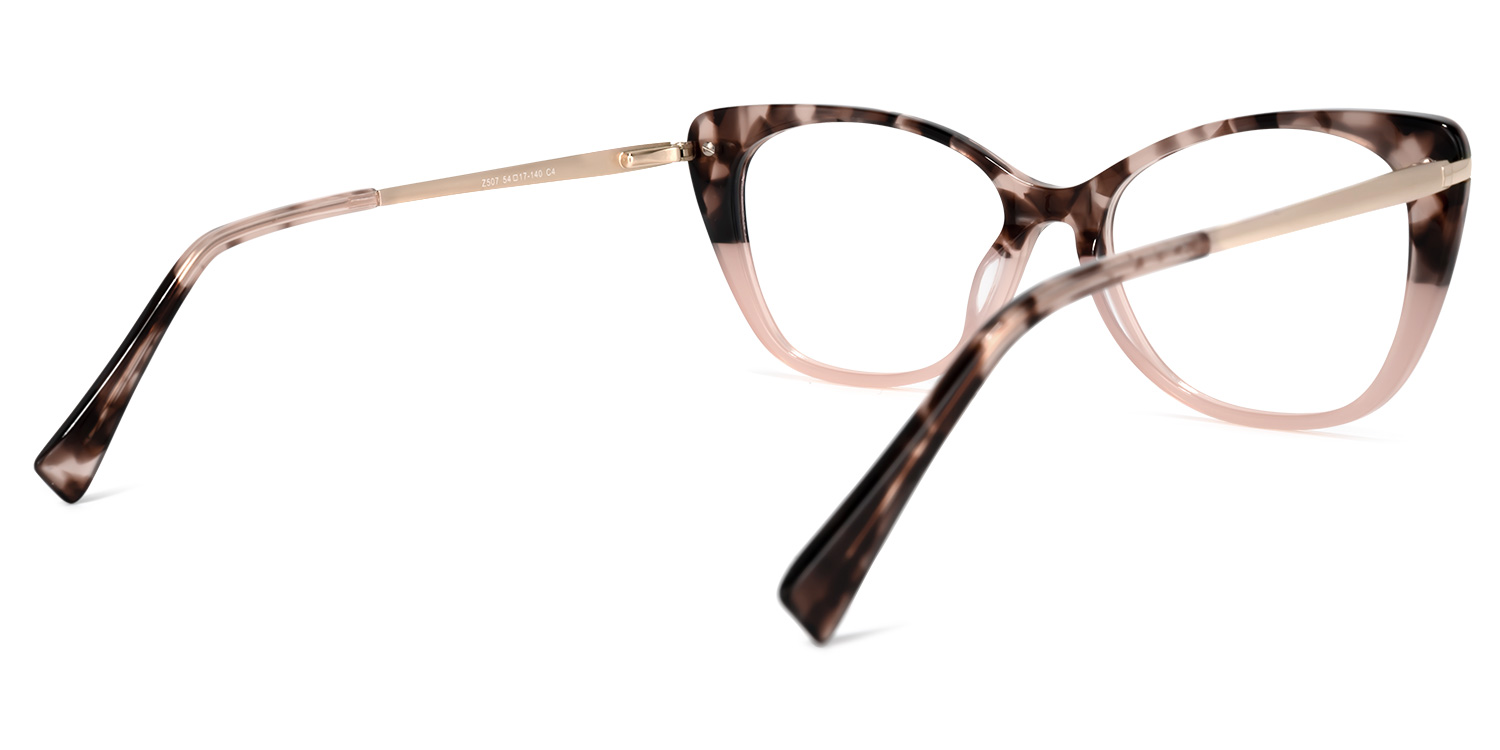 Posey Cateye Two-Tone Glasses | ZEELOOL UK4