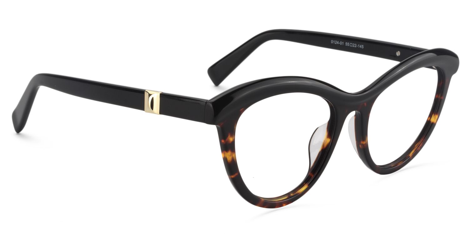 Sean Cat Eye Tortoise Glasses | ZEELOOL UK2