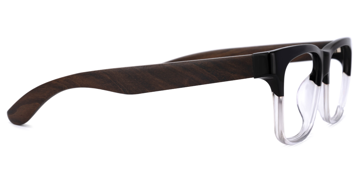 Atherbest Square Black-Crystal Glasses | ZEELOOL UK3