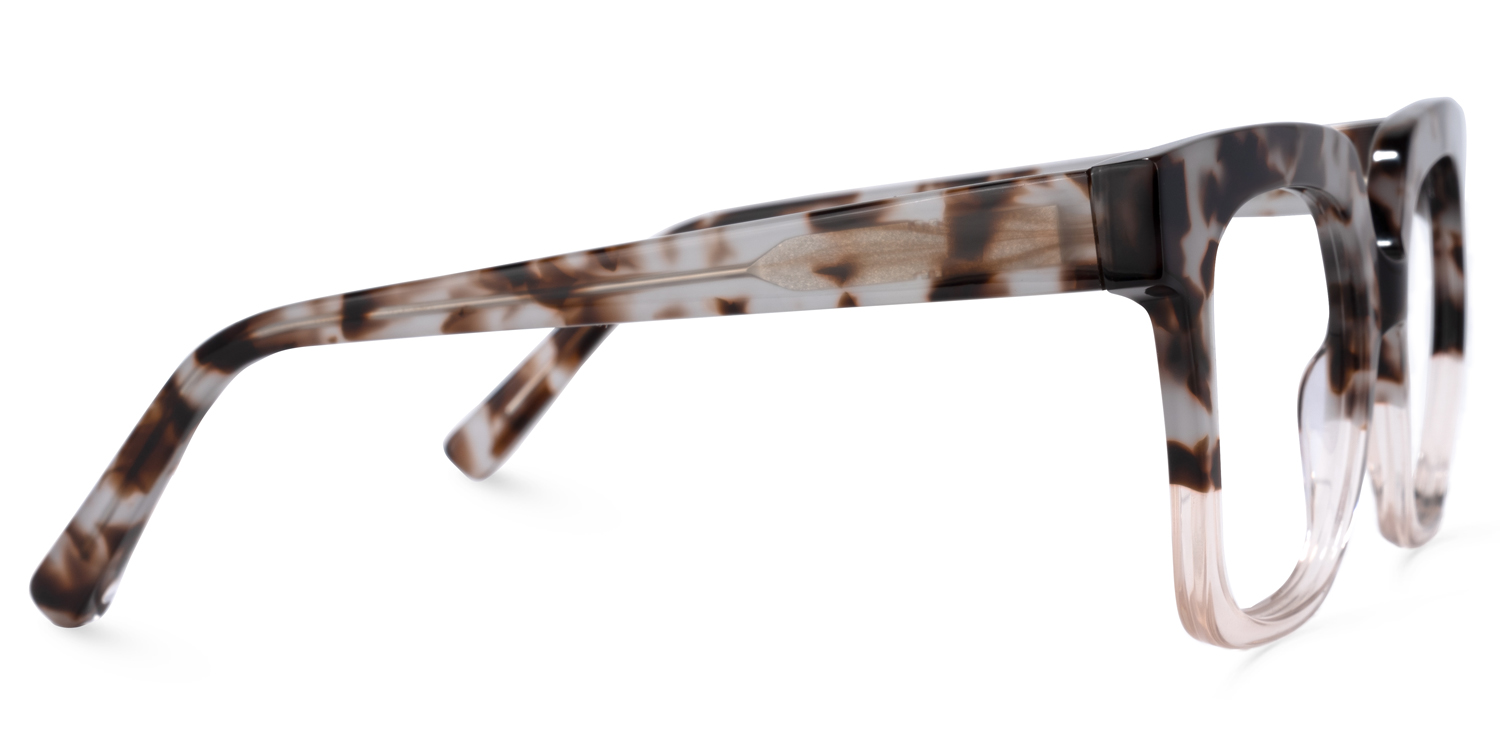 Dexter Square Light-Tortoise Glasses | ZEELOOL UK2