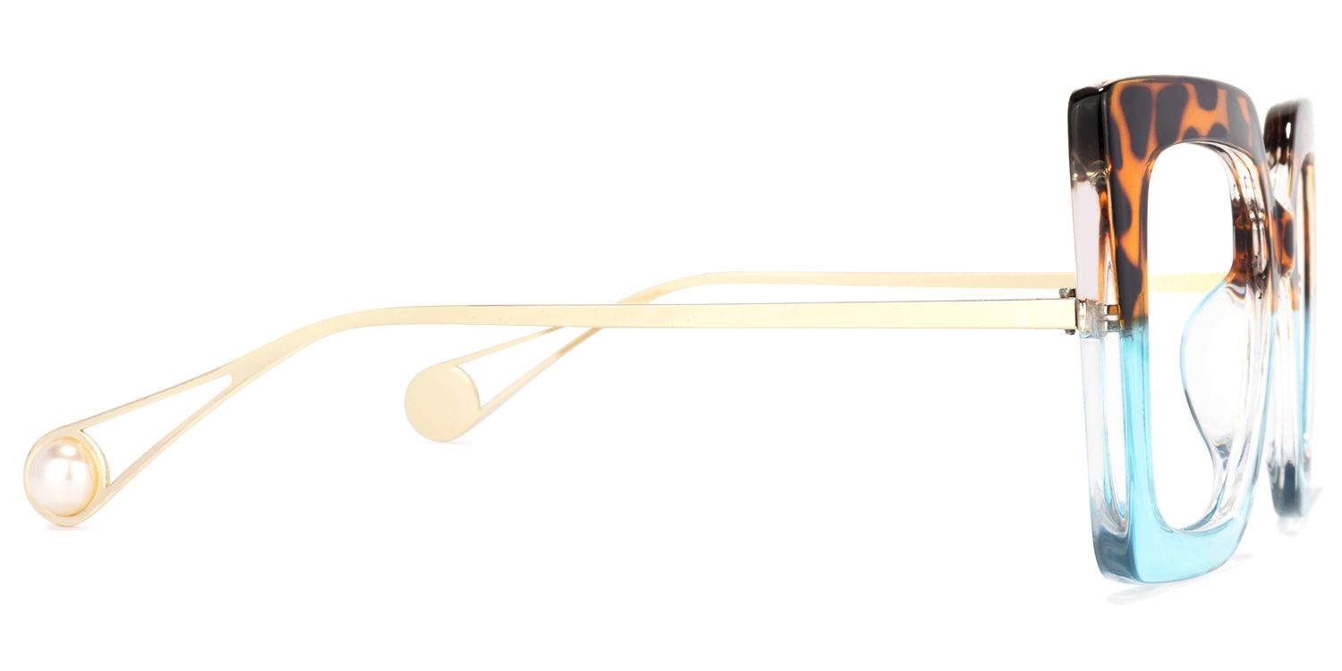 Qatar Square Tortoise Glasses and Wide Frames2