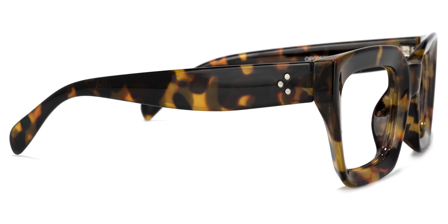 Nevaeh Square Tortoise Glasses2