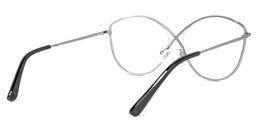 Garcia Geometric Silver Glasses3