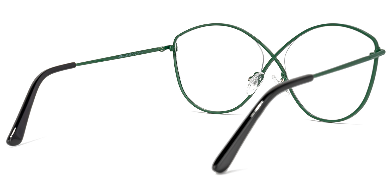 Garcia Geometric Green Glasses | ZEELOOL UK3