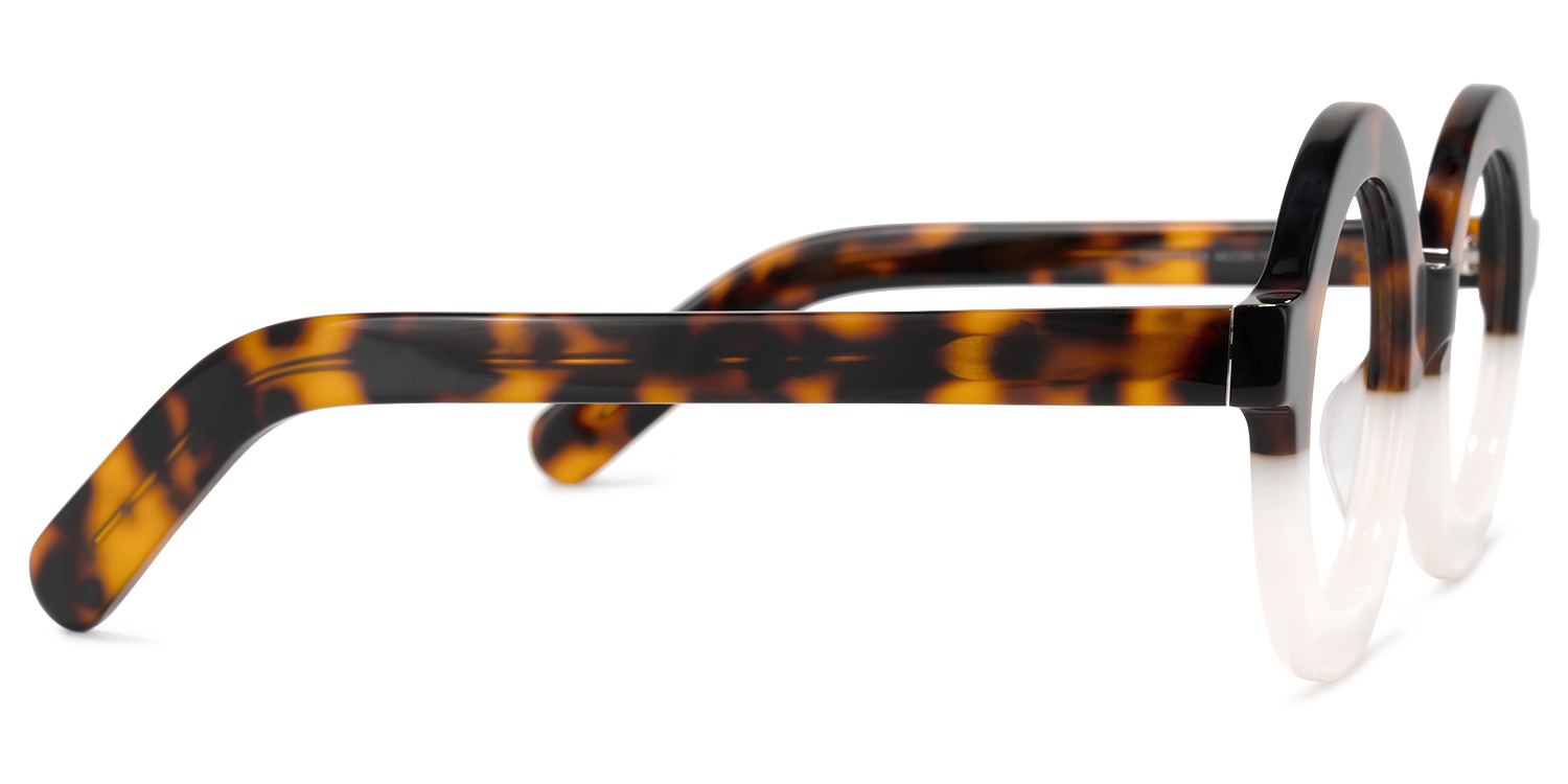 Calhoun Round Two-Tone Glasses | ZEELOOL UK2