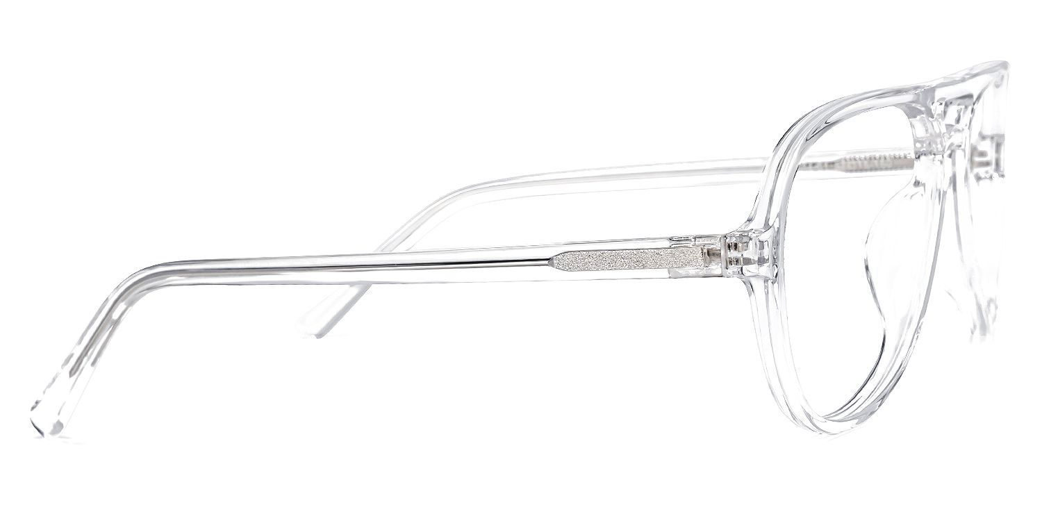 Erwin Geometric Clear Glasses | ZEELOOL UK2